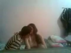 A massive, attractive amateur woman shows off her enormous natural mounds to the camera.